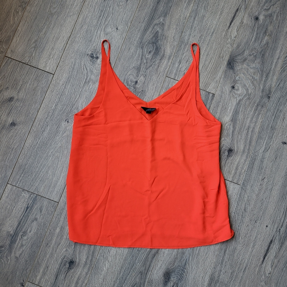 TopShop Tank Top Dark Orange {8}